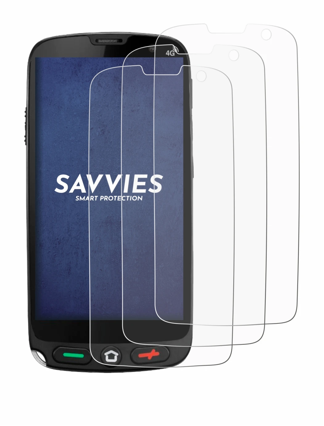 Image of the device Brondi Amico XS with a wide variety of screen protectors.