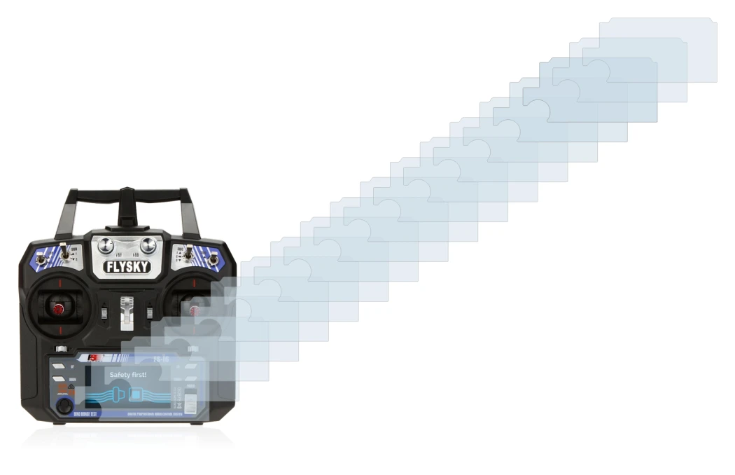 Image of the device FlySky FS-i6 with a wide variety of screen protectors.