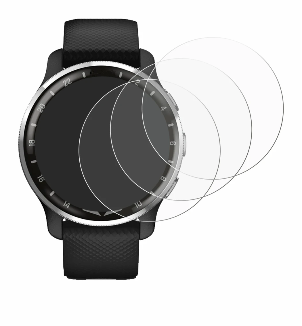 Image of the device Garmin D2 Air X10 with a wide variety of screen protectors.
