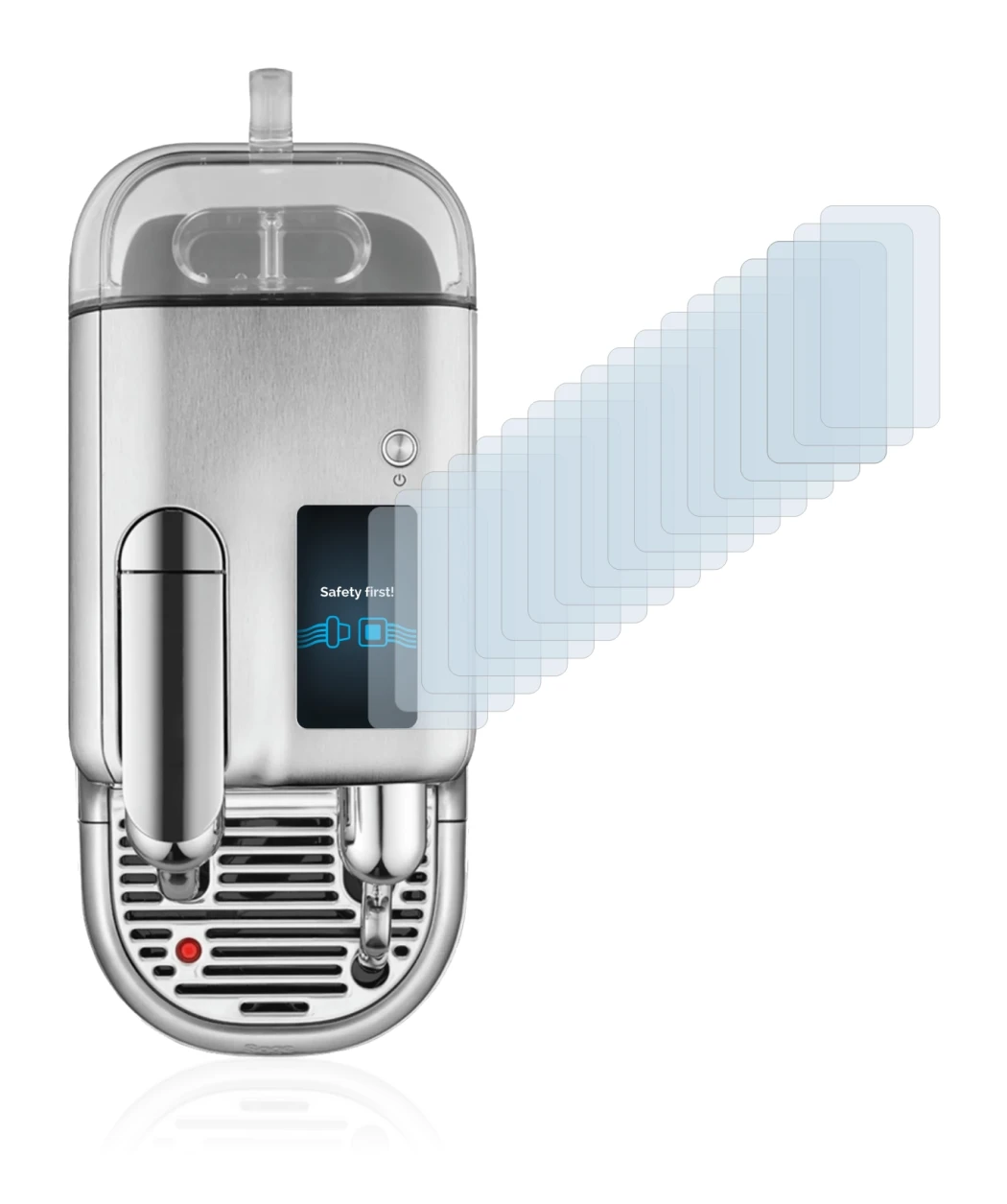 Image of the device Sage Nespresso Creatista Pro with a wide variety of screen protectors.