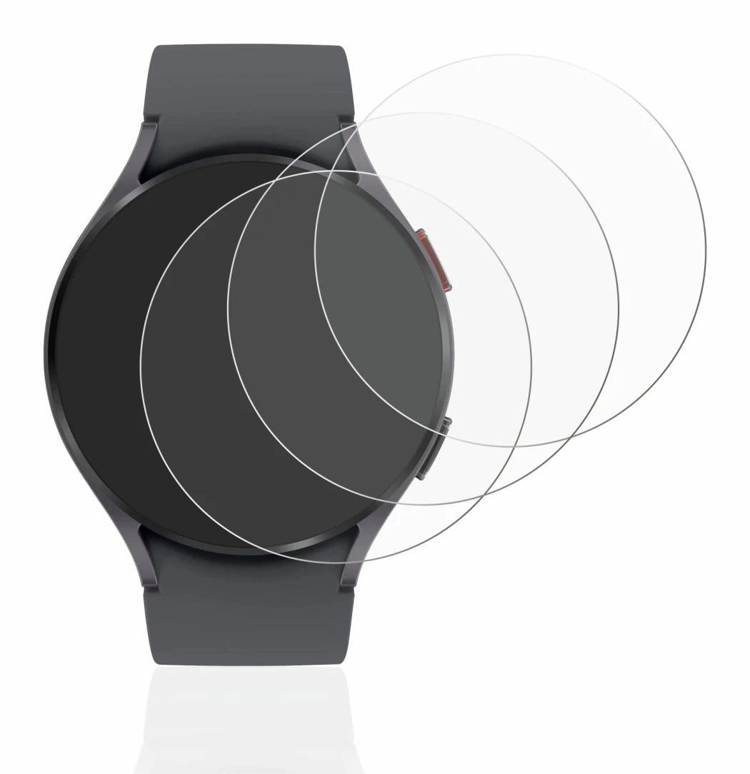 Image of the device Samsung Galaxy Watch 5 (44mm) with a wide variety of screen protectors.