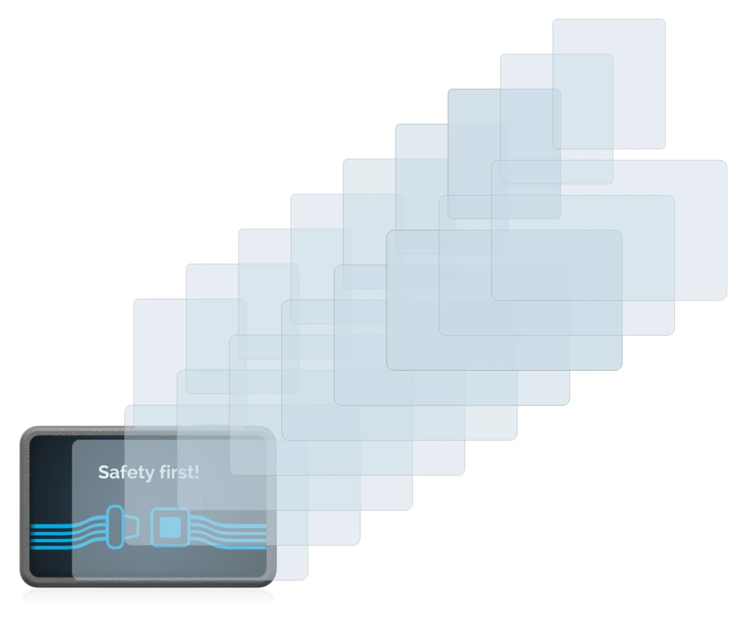 Image of the device DJI Osmo Action 3 with a wide variety of screen protectors.