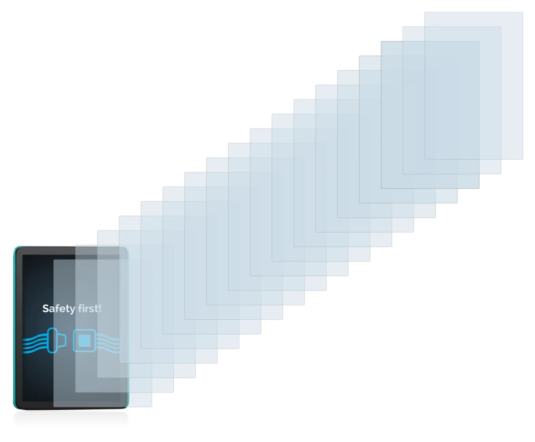 Image of the device Amazon Kindle Kids (2022) with a wide variety of screen protectors.