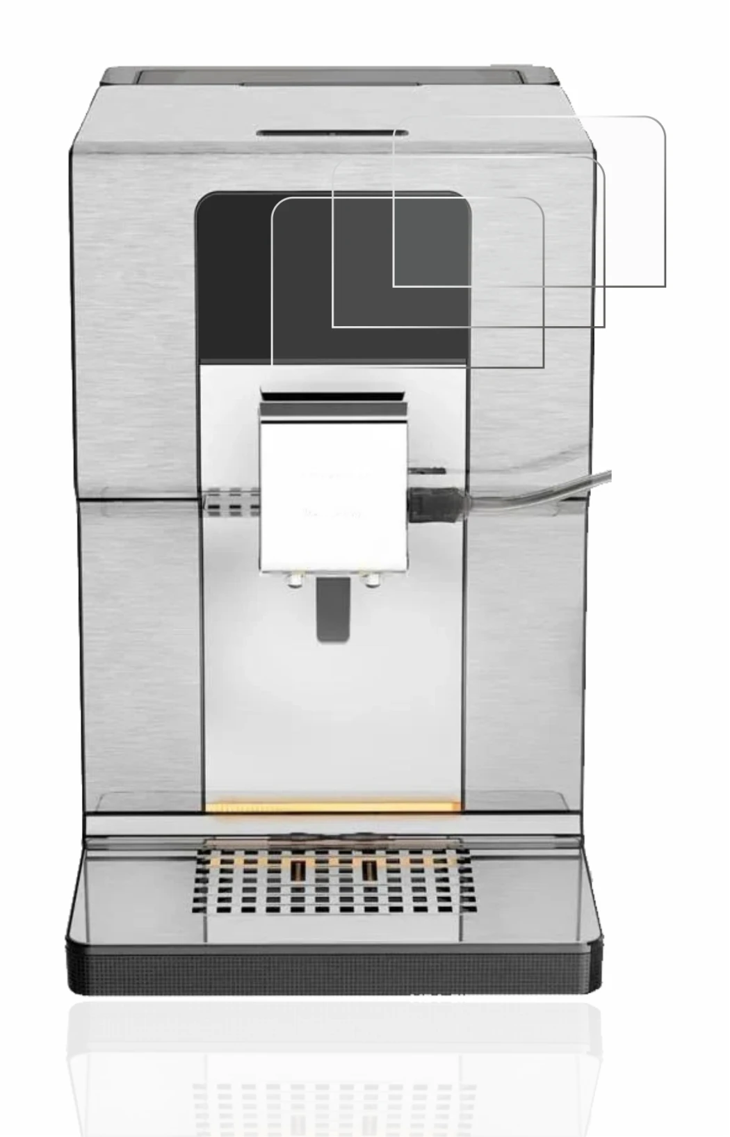 Image of the device Krups Intuition Experience+ EA877D10 with a wide variety of screen protectors.