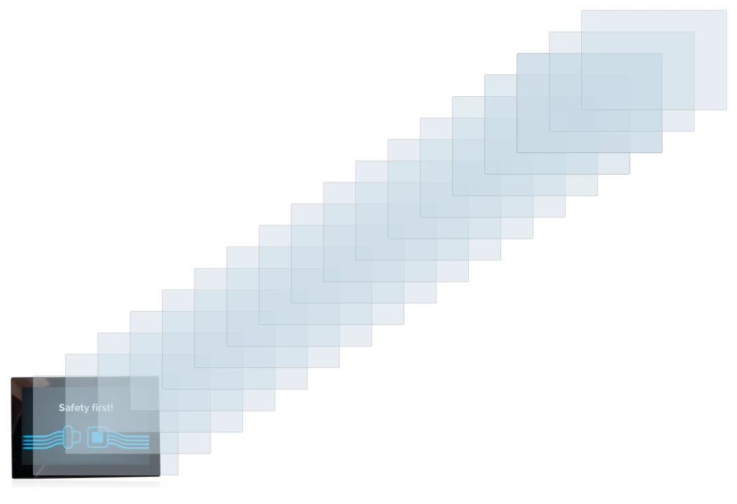 Image of the device MG 4 7-Zoll Digitales Instrumentendisplay with a wide variety of screen protectors.