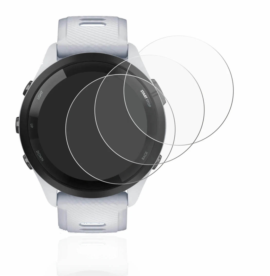 Image of the device Garmin Forerunner 265 (46 mm) with a wide variety of screen protectors.