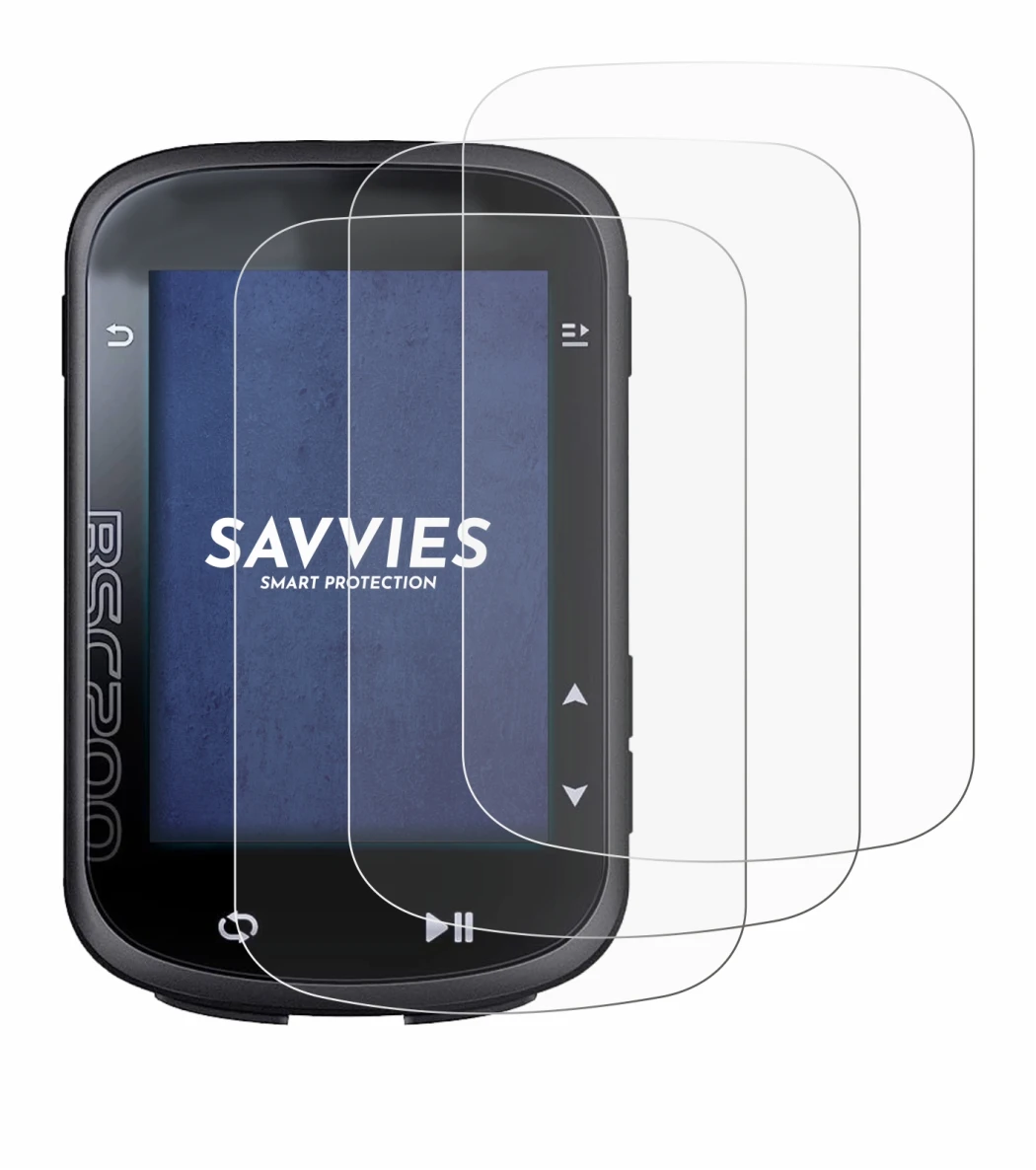 Image of the device iGPSPORT BSC200 with a wide variety of screen protectors.