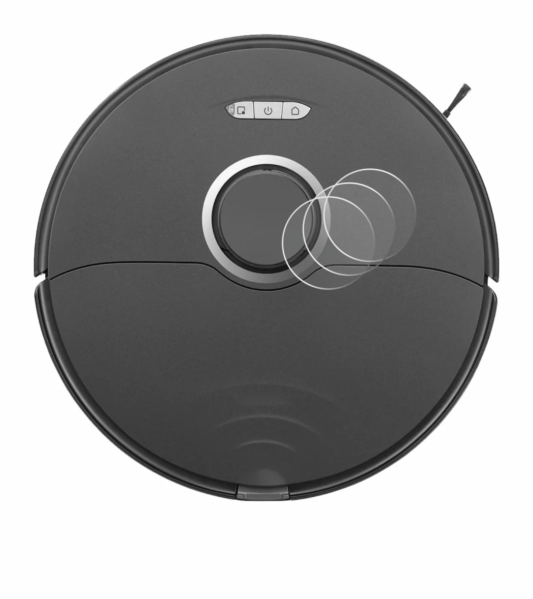 Image of the device Roborock S8 Lidar Sensor (white model only) with a wide variety of screen protectors.