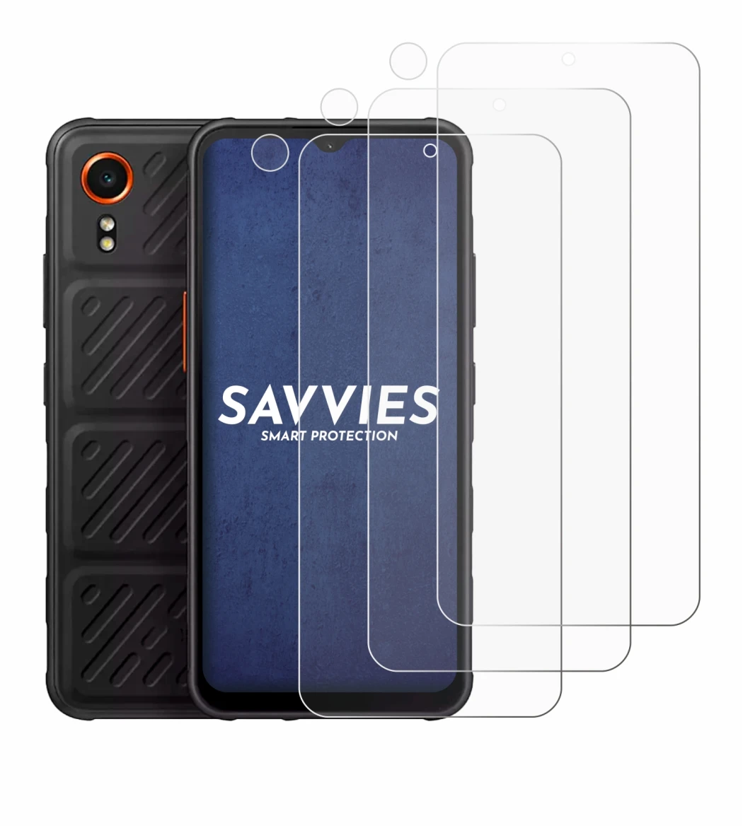 Image of the device Samsung Galaxy XCover 7 (Front+Camera) with a wide variety of screen protectors.