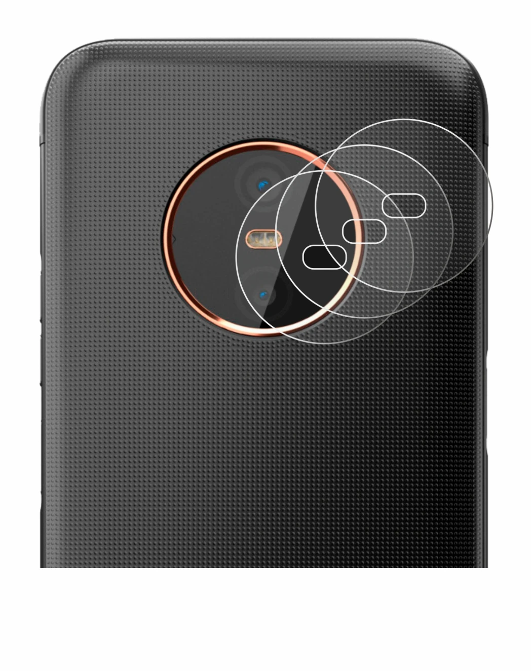 Image of the device Gigaset GX6 Pro (ONLY Camera) with a wide variety of screen protectors.