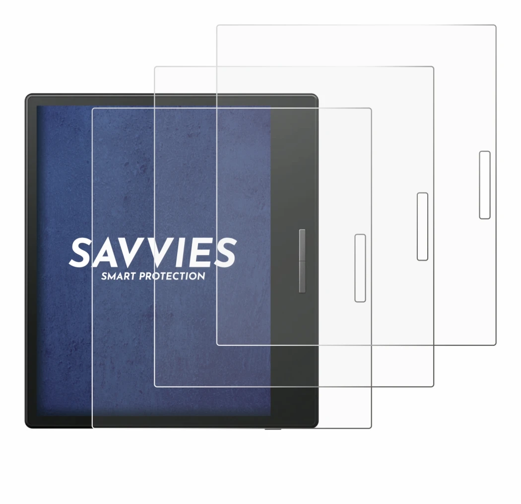 Image of the device Boox Go Color 7 with a wide variety of screen protectors.