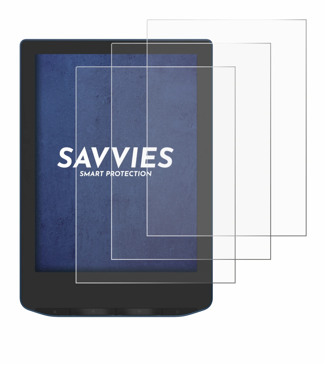 Image of the device PocketBook Verse Pro Color with a wide variety of screen protectors.
