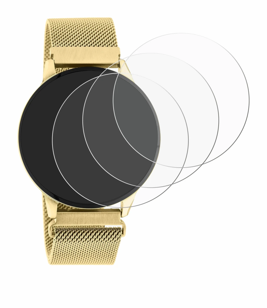 Image of the device Oozoo Q00121 with a wide variety of screen protectors.