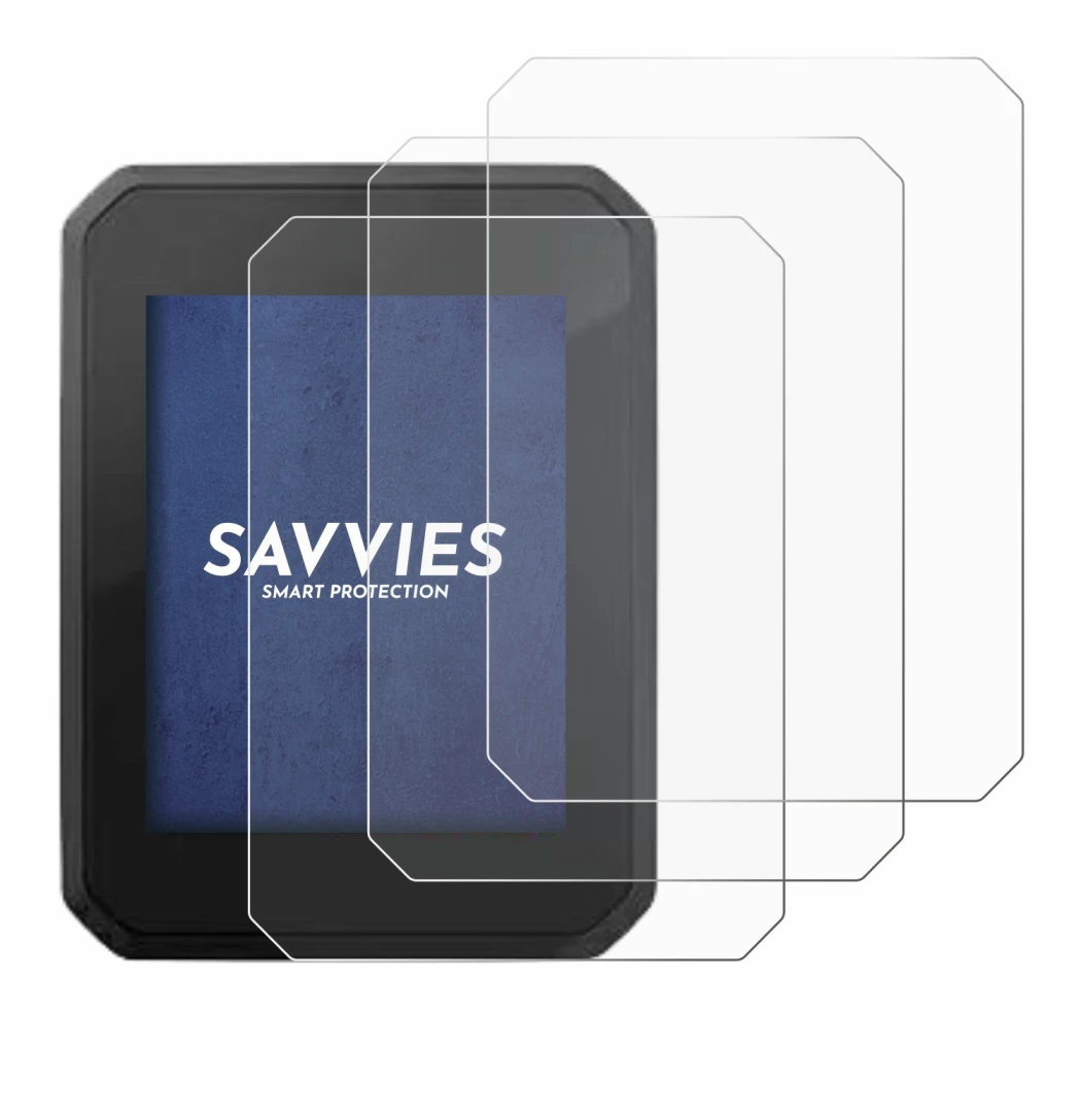 Image of the device FIT Display Compact 2.0 with a wide variety of screen protectors.