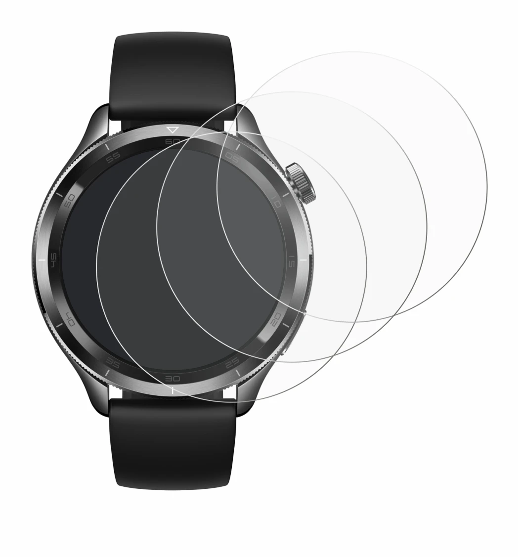 Image of the device Xiaomi Watch S4 (47 mm) with a wide variety of screen protectors.