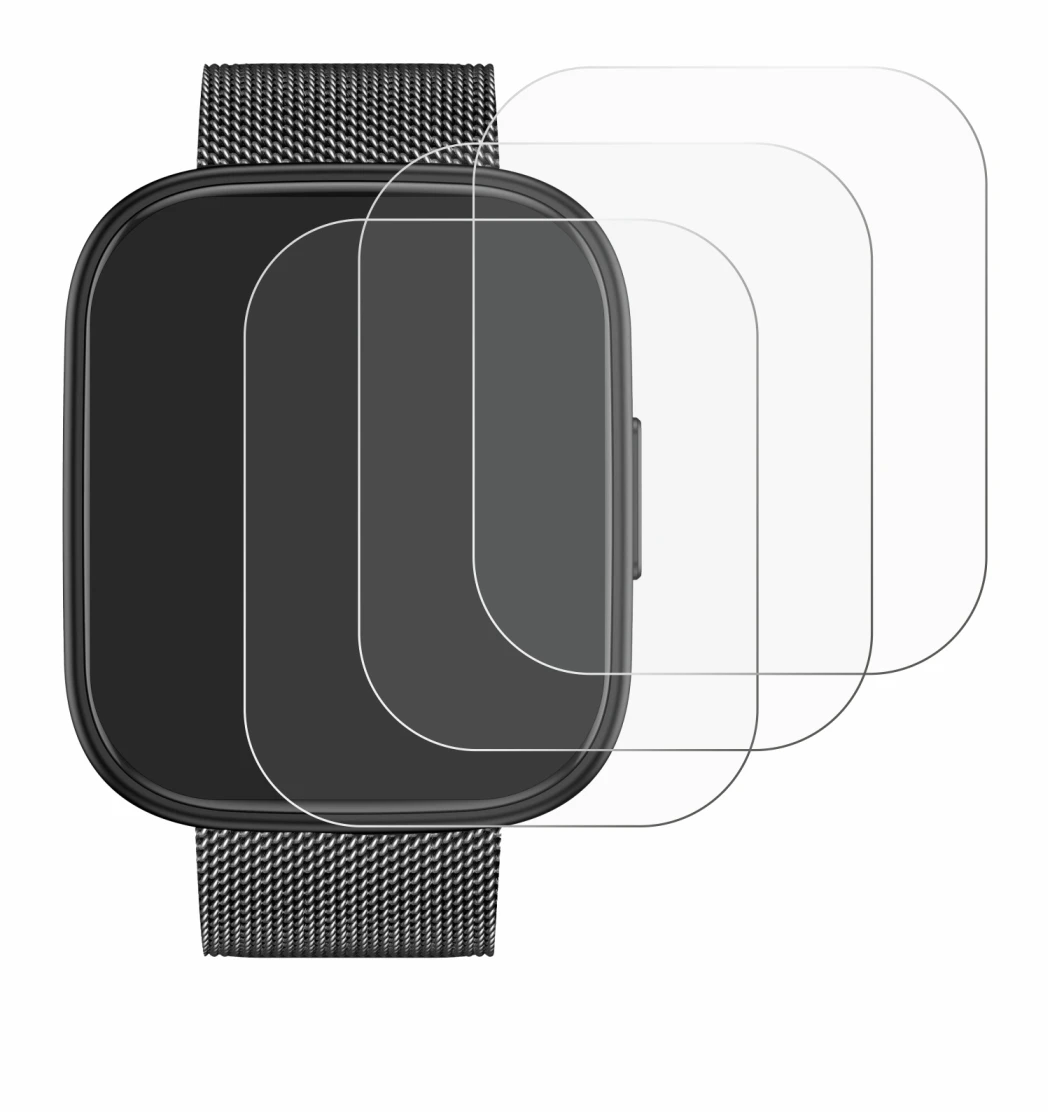 Image of the device Levowatch Doitx 3 with a wide variety of screen protectors.