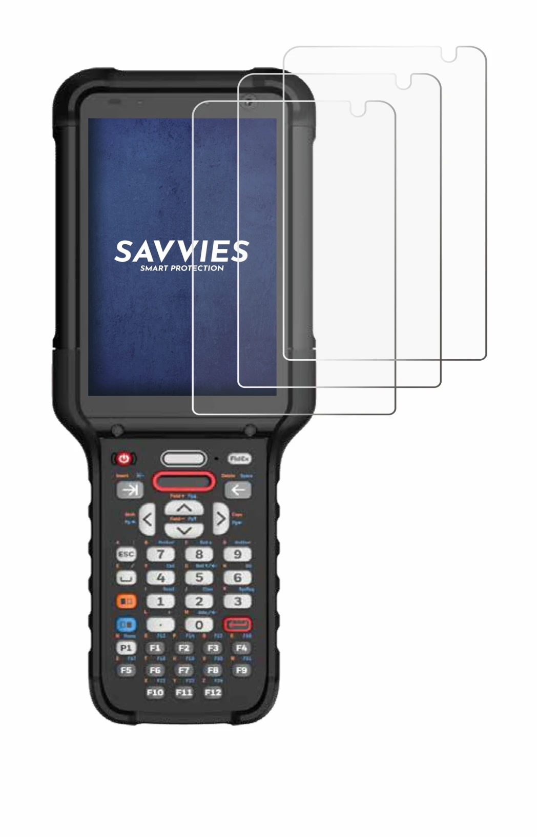 Image of the device Honeywell CK67 with a wide variety of screen protectors.