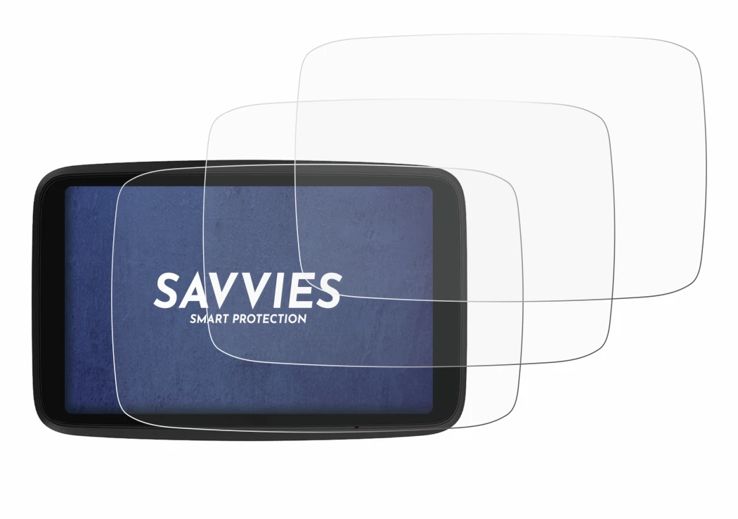 Image of the device TomTom GO Advanced with a wide variety of screen protectors.