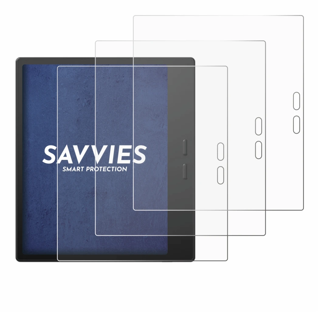 Image of the device Boox Go 7 with a wide variety of screen protectors.