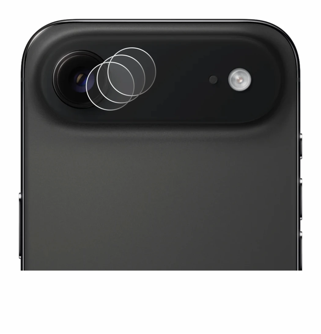 Image of the device Apple iPhone Air (ONLY Camera Lens) with a wide variety of screen protectors.