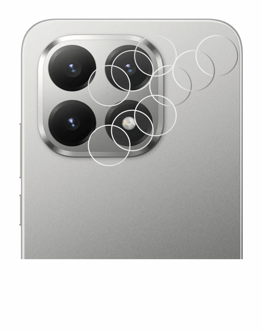 Image of the device Xiaomi 15T (ONLY Camera Lens) with a wide variety of screen protectors.