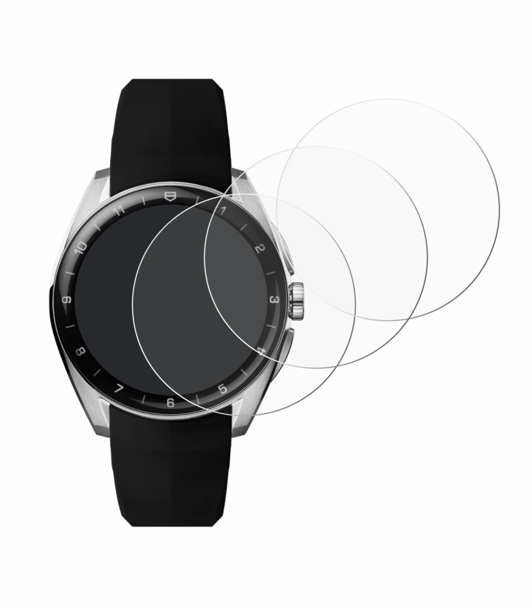 Image of the device TAG Heuer Connected Calibre E5 (40 mm) with a wide variety of screen protectors.