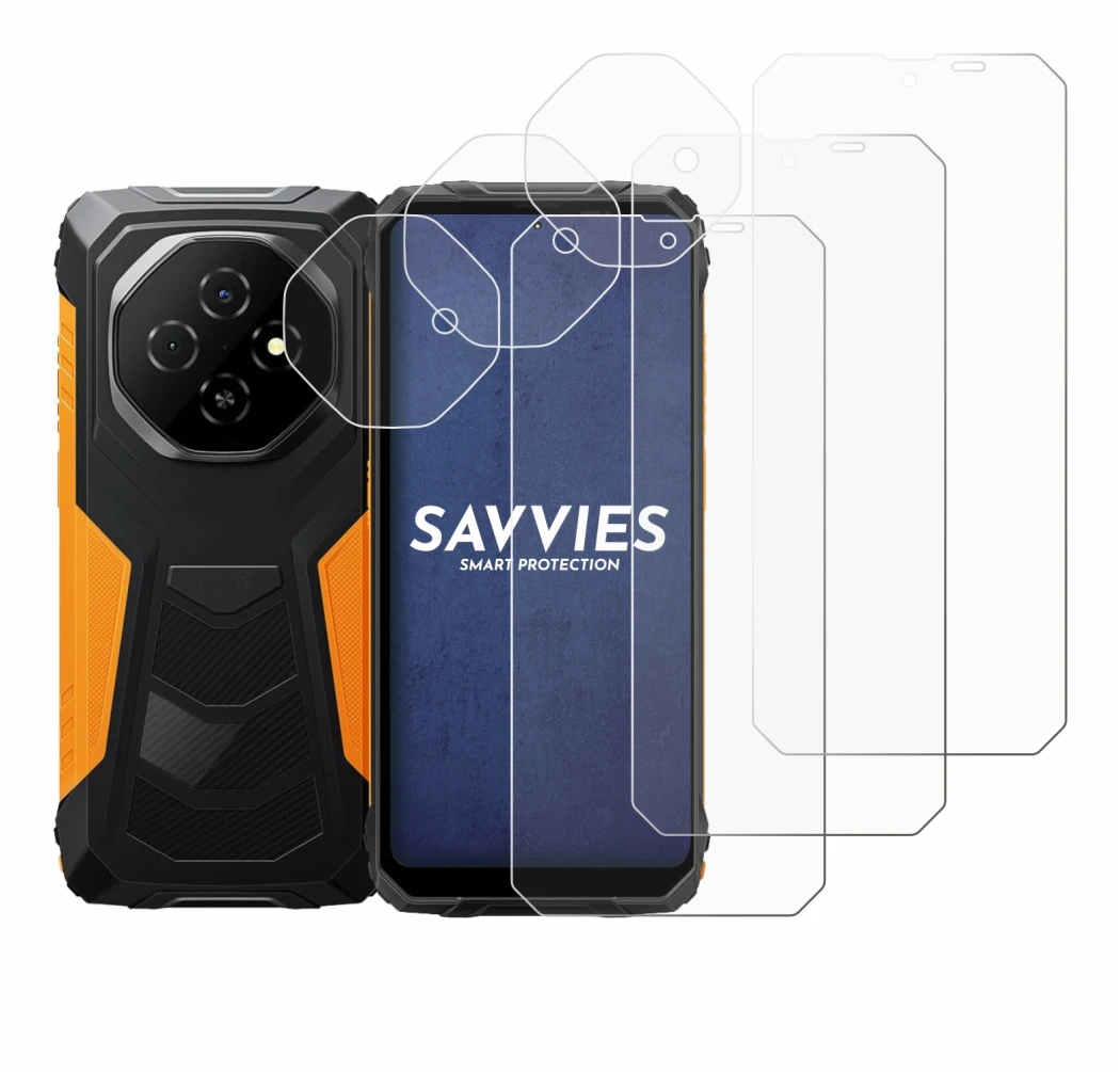 Image of the device Blackview Fort 1 (Front+Camera) with a wide variety of screen protectors.