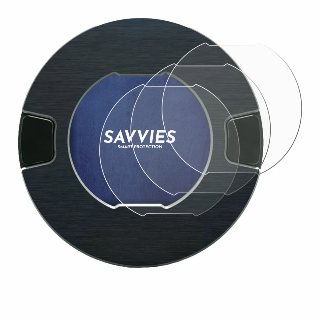 Image of the device OOONO P-DISC NO1 with a wide variety of screen protectors.
