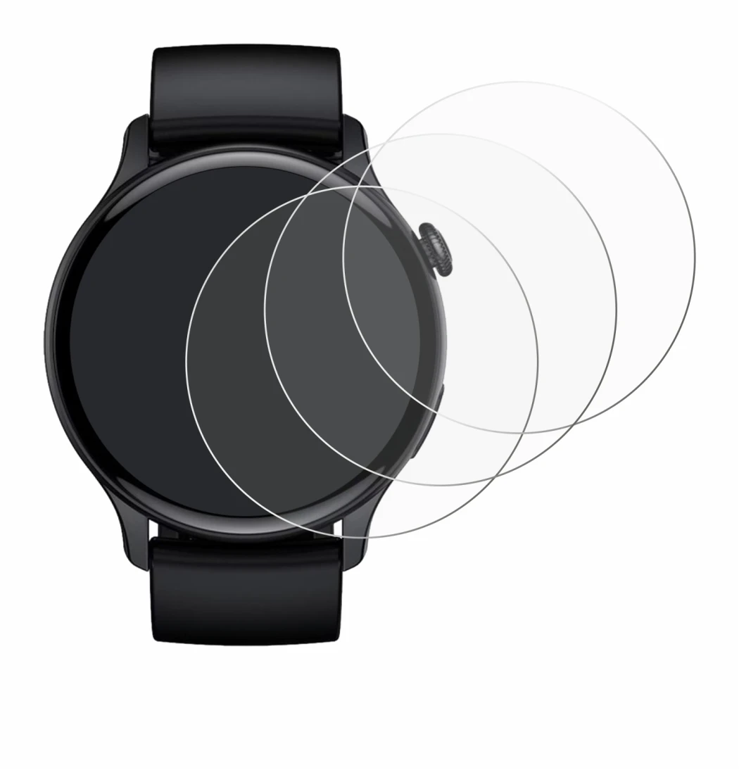 Image of the device EKO Connected Watch 5.2 with a wide variety of screen protectors.