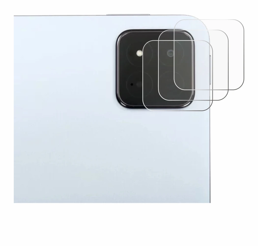 Image of the device Xiaomi Pad 7 Pro (ONLY Camera Lens) with a wide variety of screen protectors.