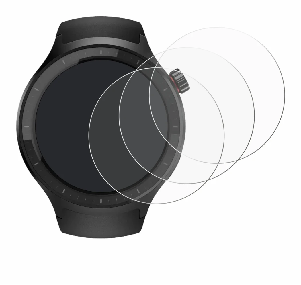 Image of the device Motorola Moto Watch 2026 with a wide variety of screen protectors.