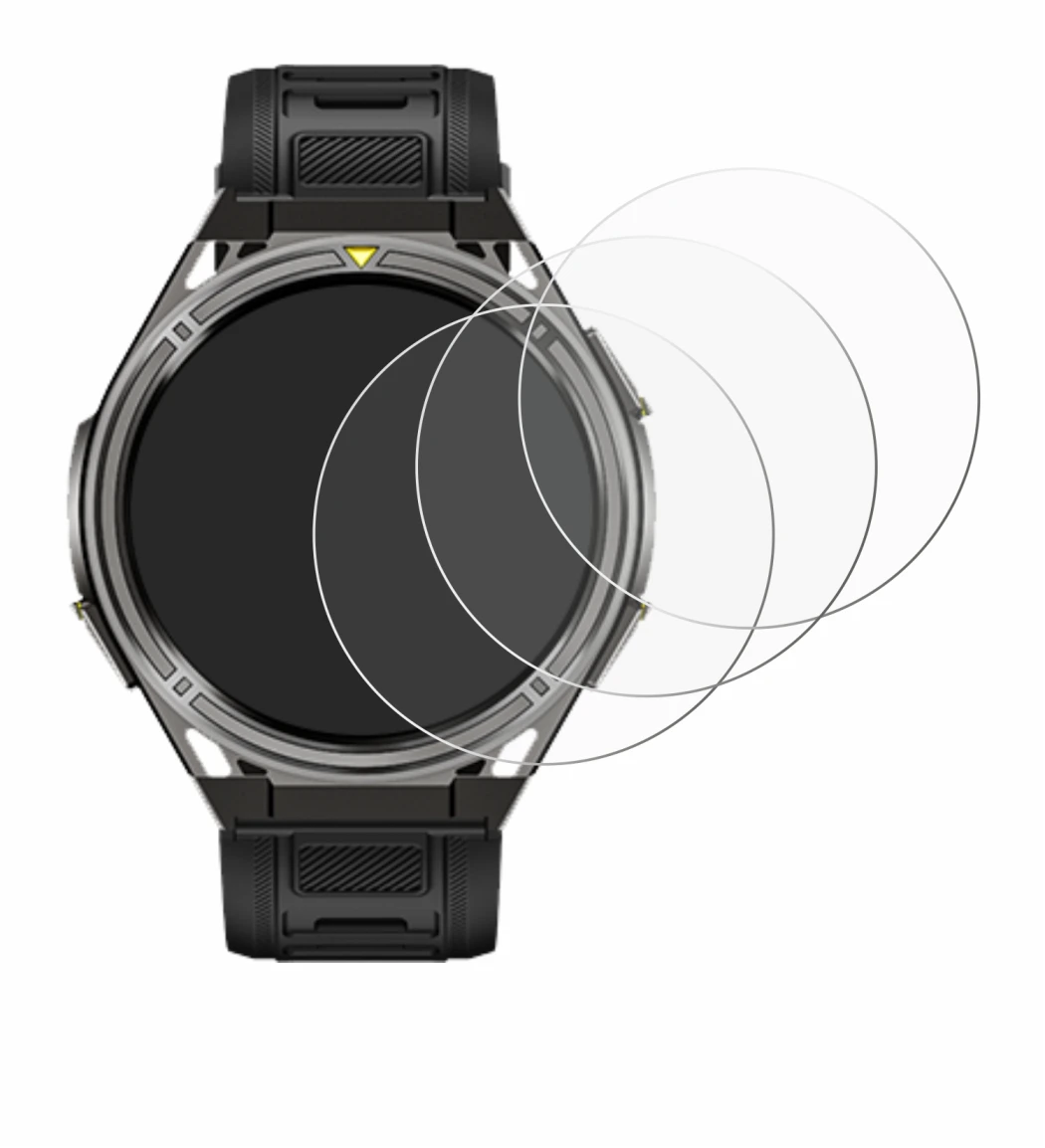 Image of the device Cubot GT5 with a wide variety of screen protectors.