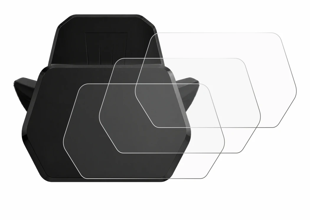 Image of the device Navee XT5 PRO with a wide variety of screen protectors.