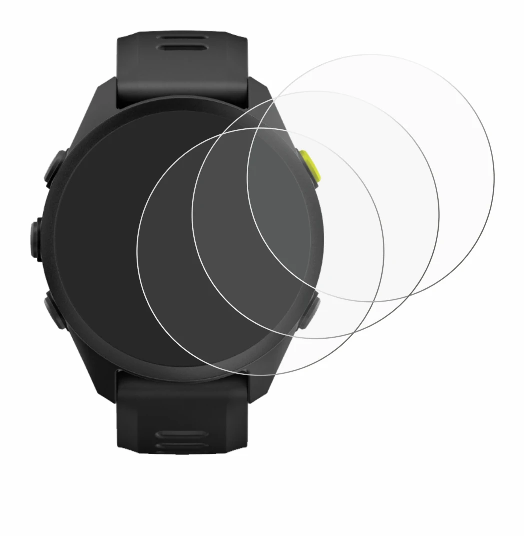 Image of the device Garmin Forerunner 70 with a wide variety of screen protectors.