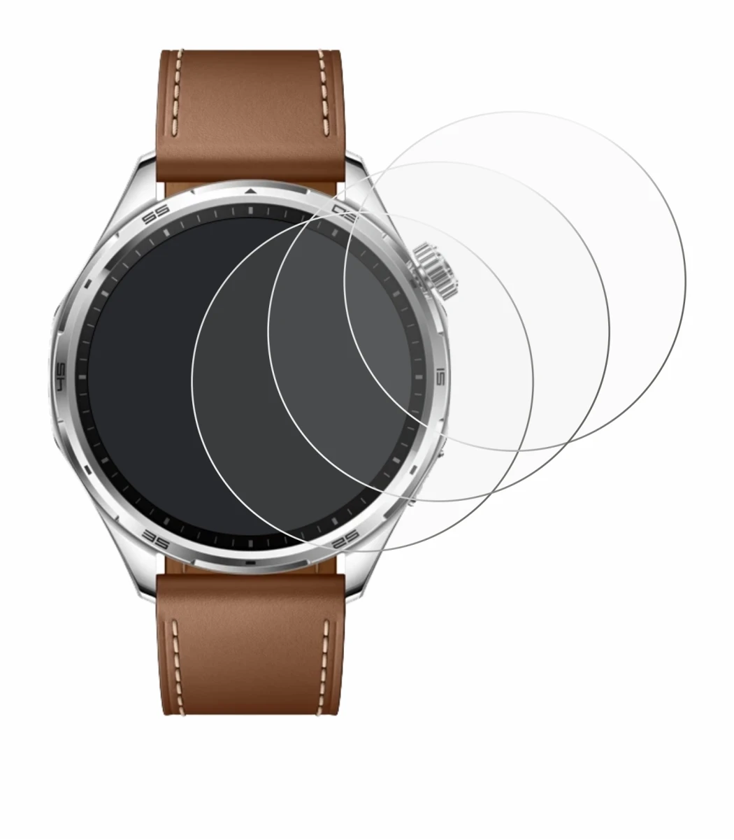 Image of the device Honor Watch 6 with a wide variety of screen protectors.
