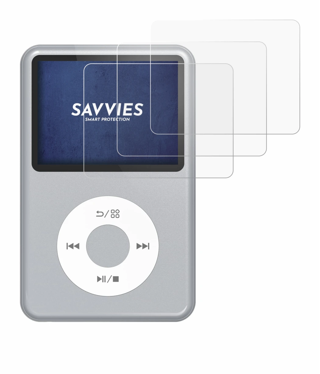 Image of the device innioasis Y1 with a wide variety of screen protectors.