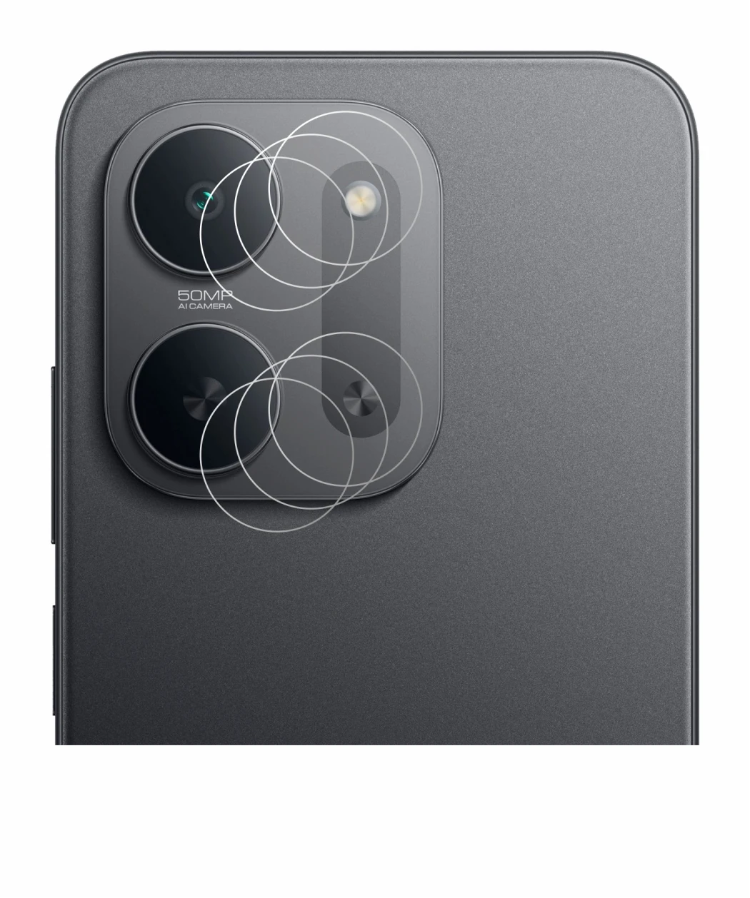 Image of the device Xiaomi Redmi 17C 5G (ONLY Camera Lens) with a wide variety of screen protectors.
