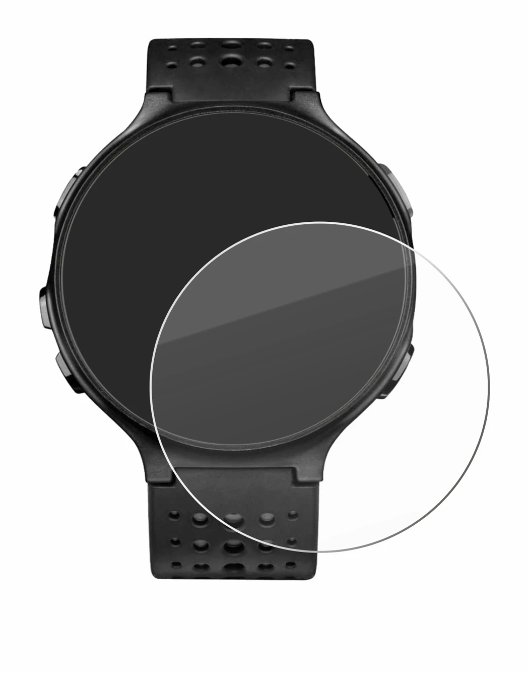 Image of the device Garmin Forerunner 235 with a wide variety of screen protectors.