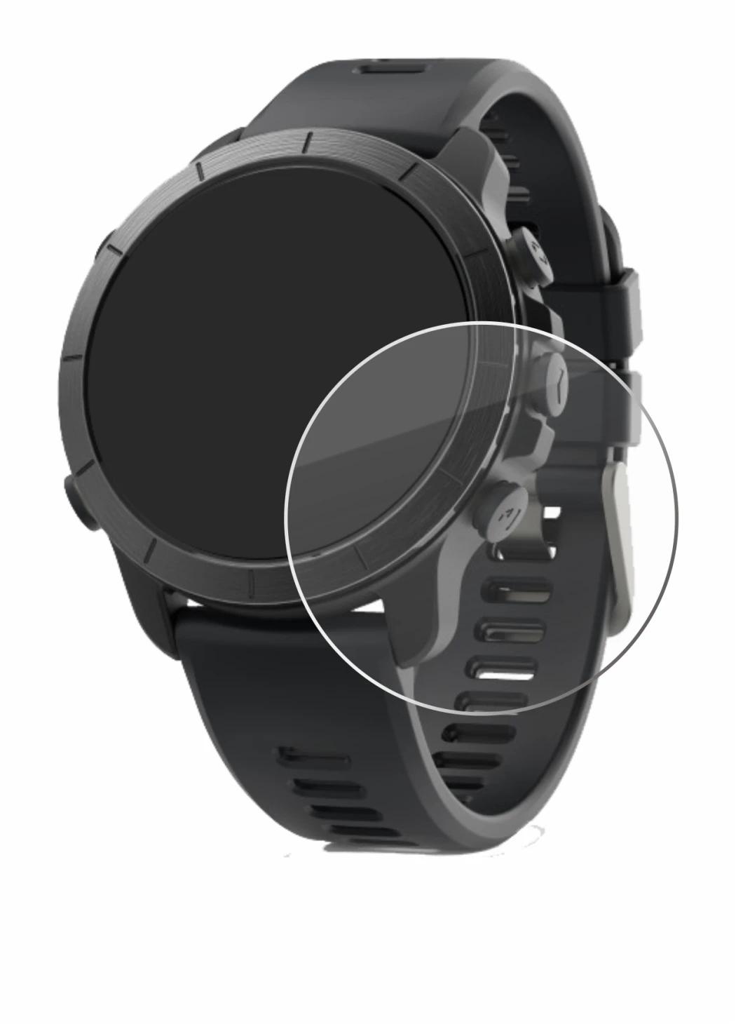 Image of the device Wahoo Elemnt Rival with a wide variety of screen protectors.