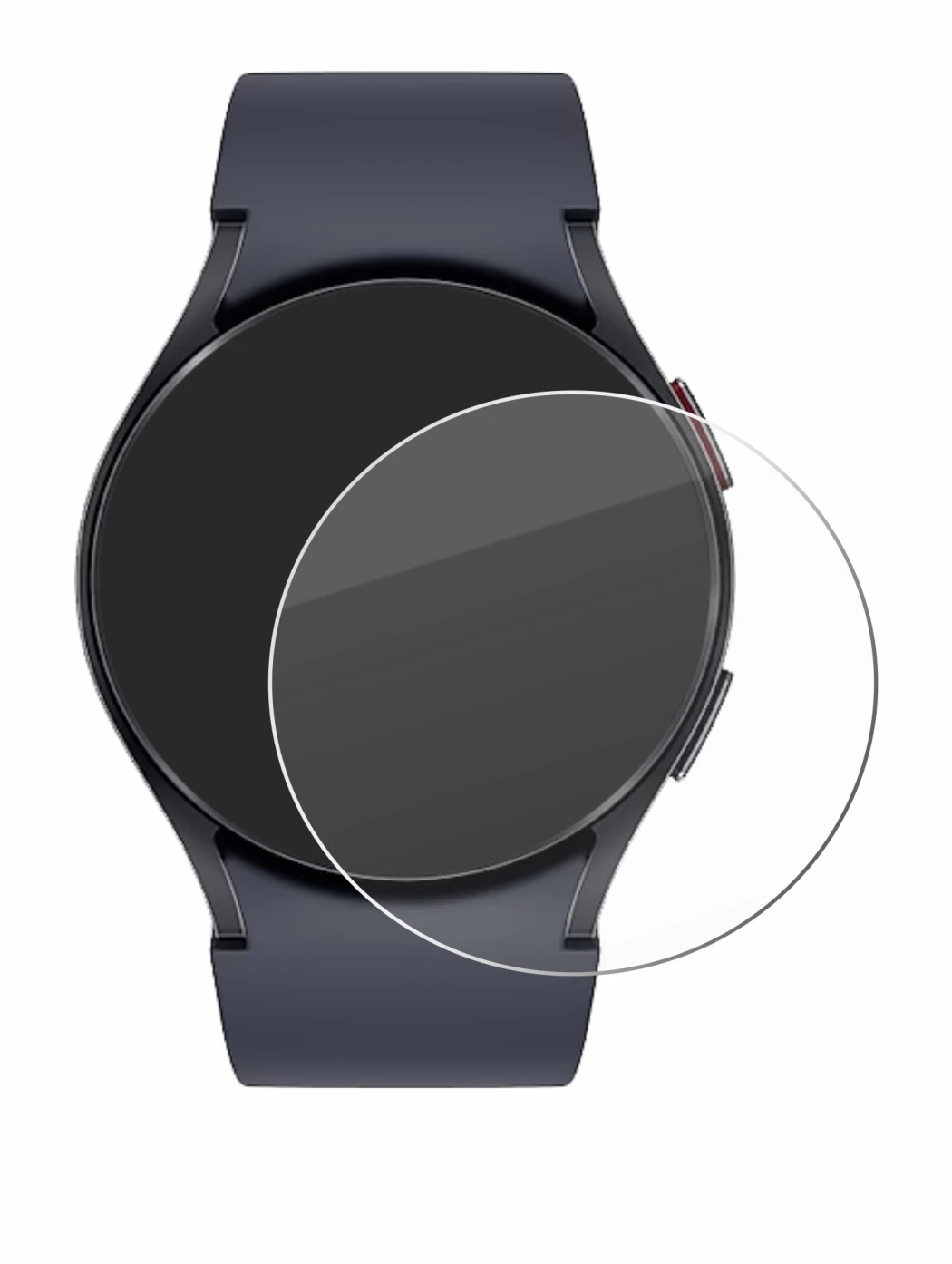 Image of the device Samsung Galaxy Watch 6 (44 mm) with a wide variety of screen protectors.