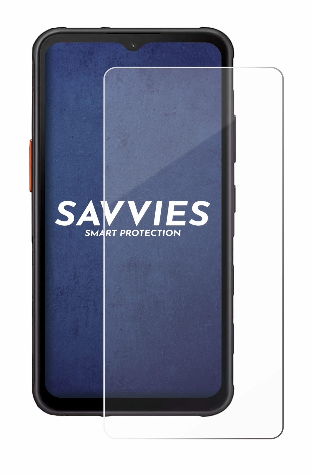 Image of the device Samsung Galaxy XCover 7 with a wide variety of screen protectors.