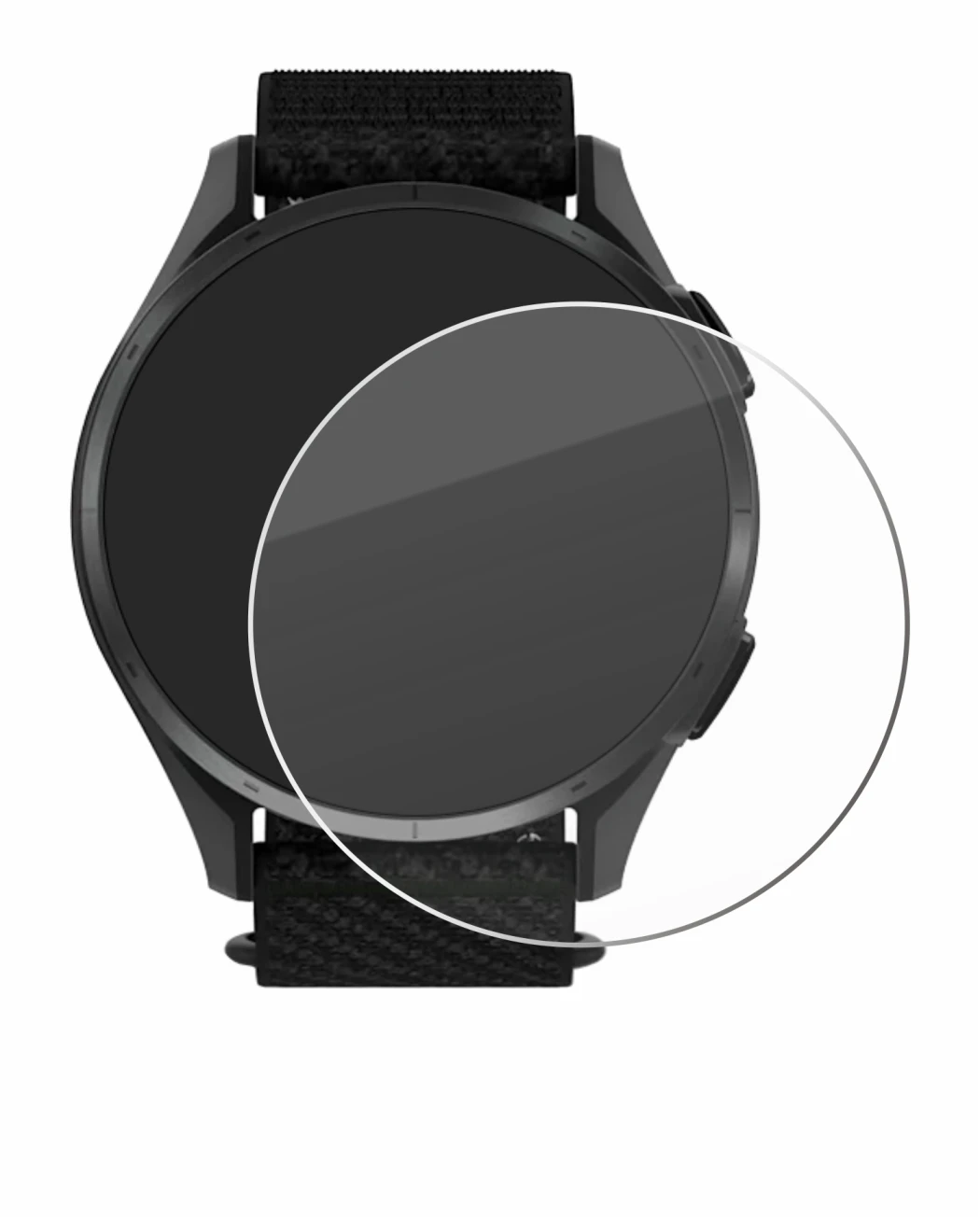 Image of the device Garmin Approach S50 with a wide variety of screen protectors.