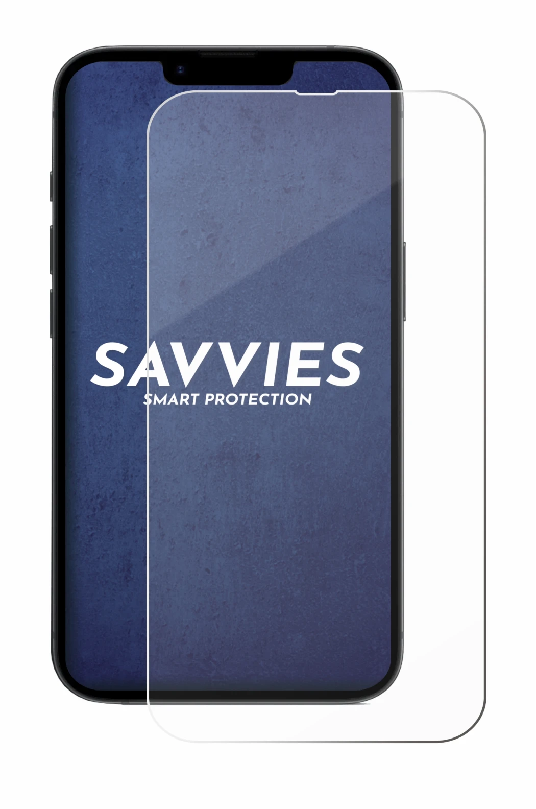 Image of the device Apple iPhone 16e with a wide variety of screen protectors.