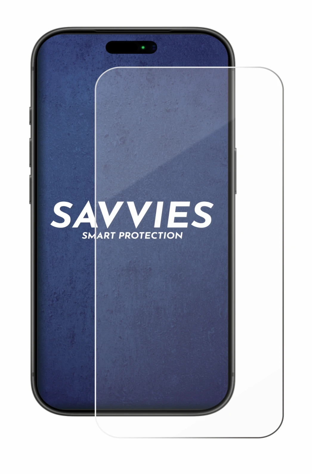 Image of the device Apple iPhone 17 Pro with a wide variety of screen protectors.