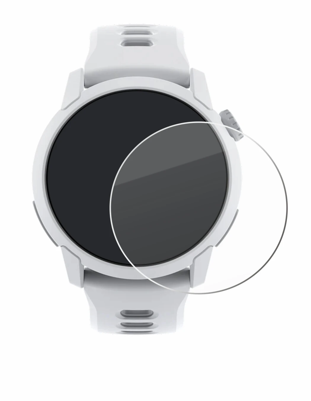 Image of the device Coros Pace 4 with a wide variety of screen protectors.