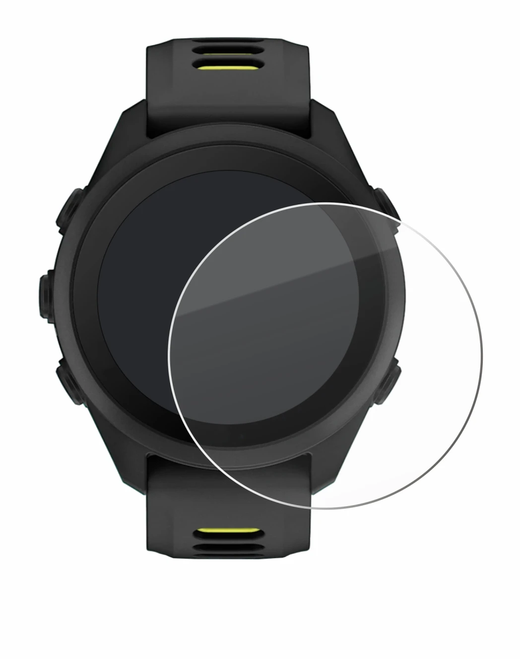 Image of the device Garmin Forerunner 170 with a wide variety of screen protectors.