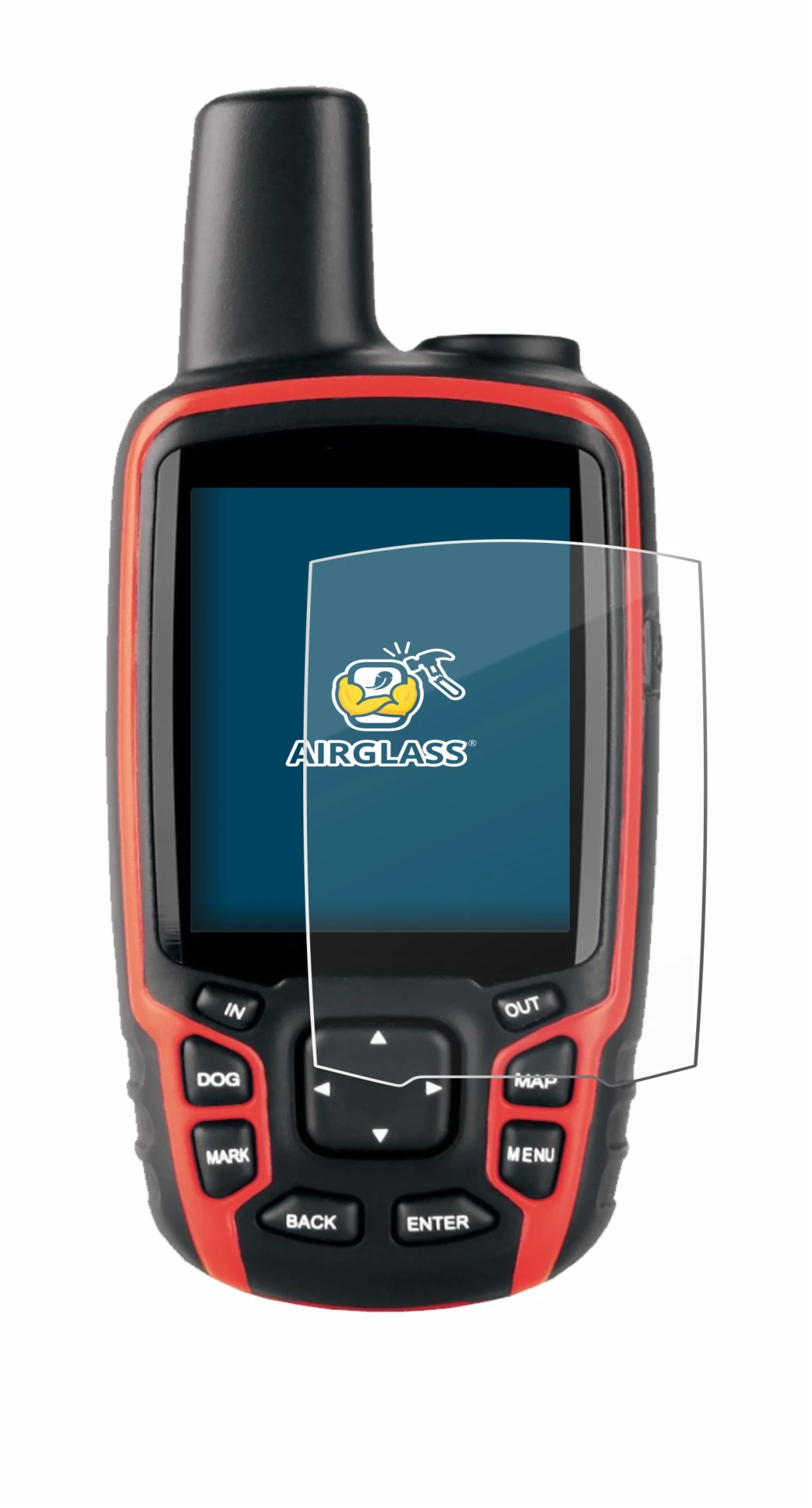 Image of the device Garmin Astro 320 with a wide variety of screen protectors.