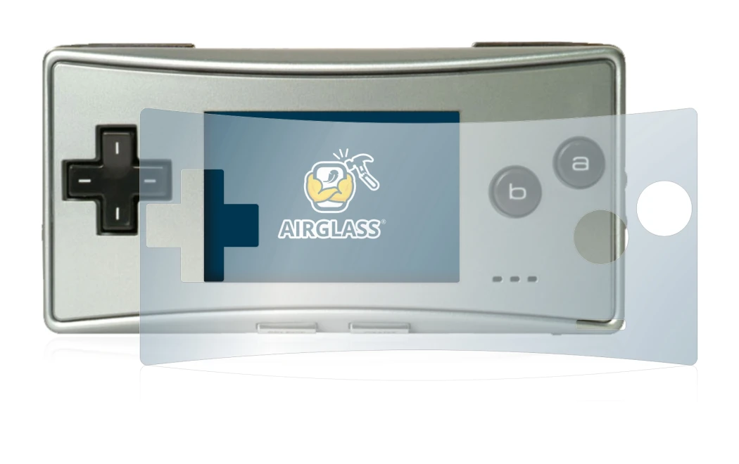 Image of the device Nintendo Gameboy Micro with a wide variety of screen protectors.