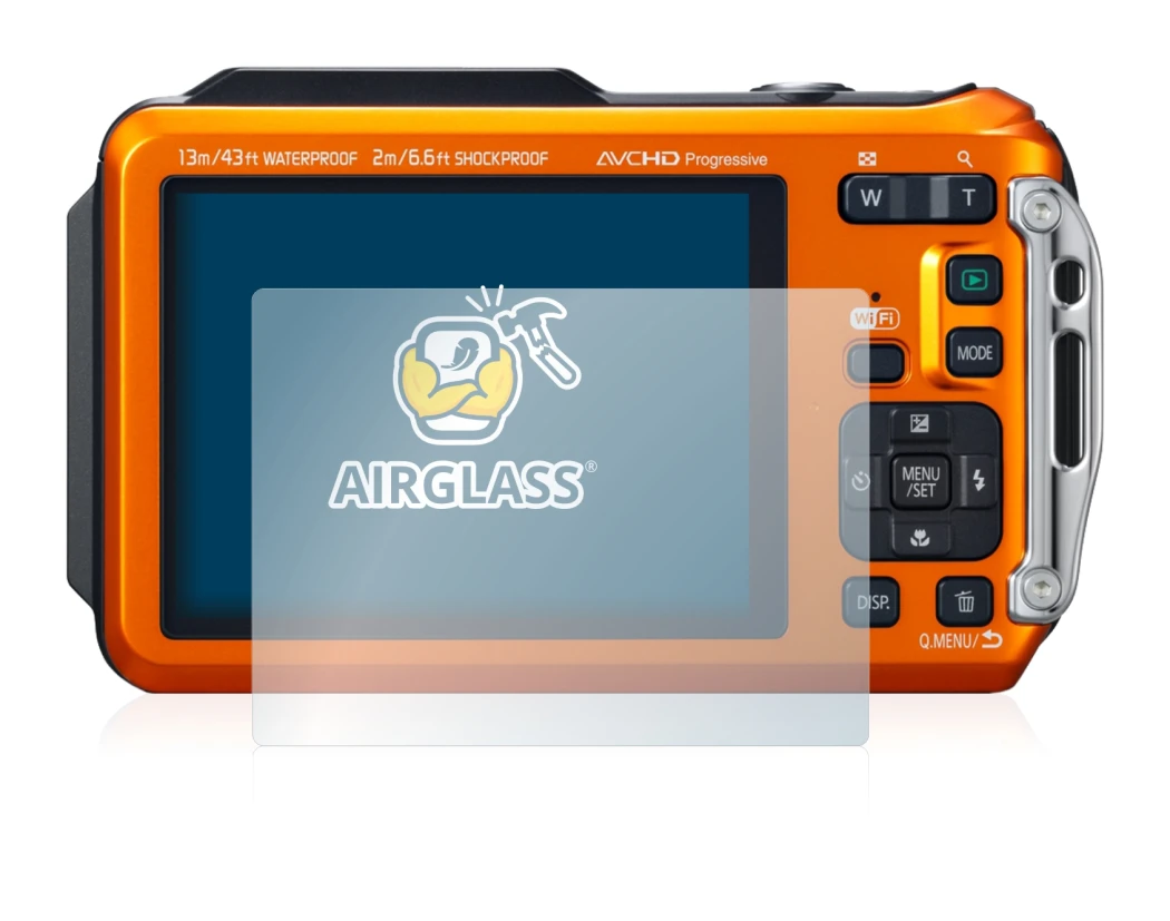 Image of the device Panasonic Lumix DMC-FT5 with a wide variety of screen protectors.
