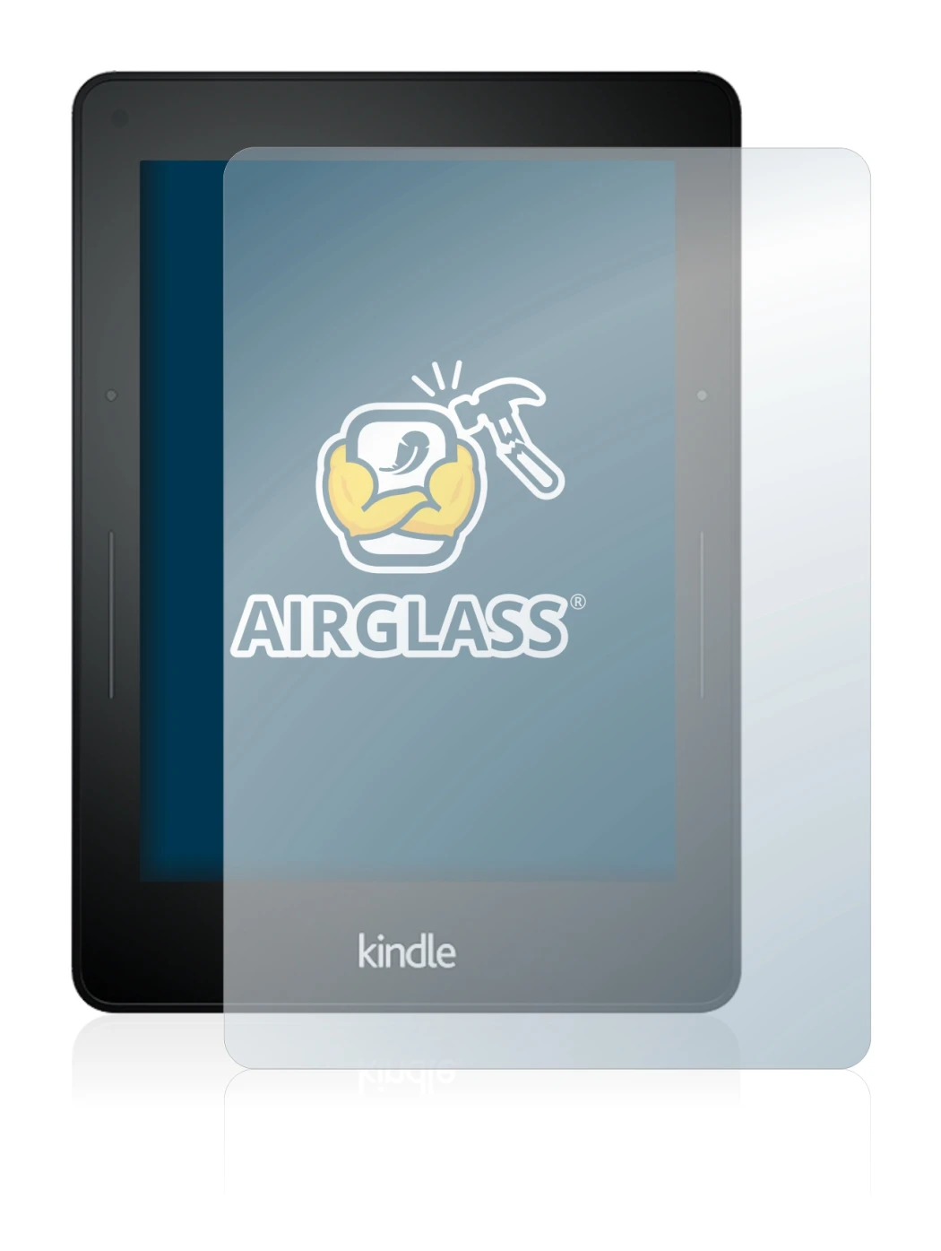 Image of the device Amazon Kindle Voyage with a wide variety of screen protectors.
